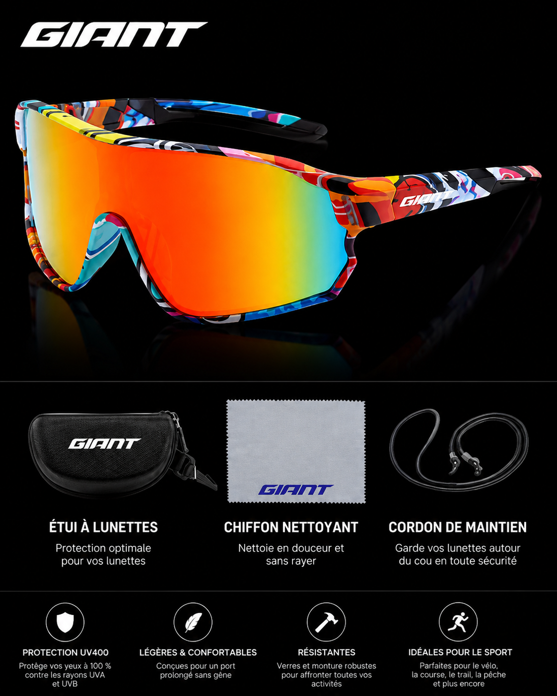 Lunettes de cyclisme GIANT